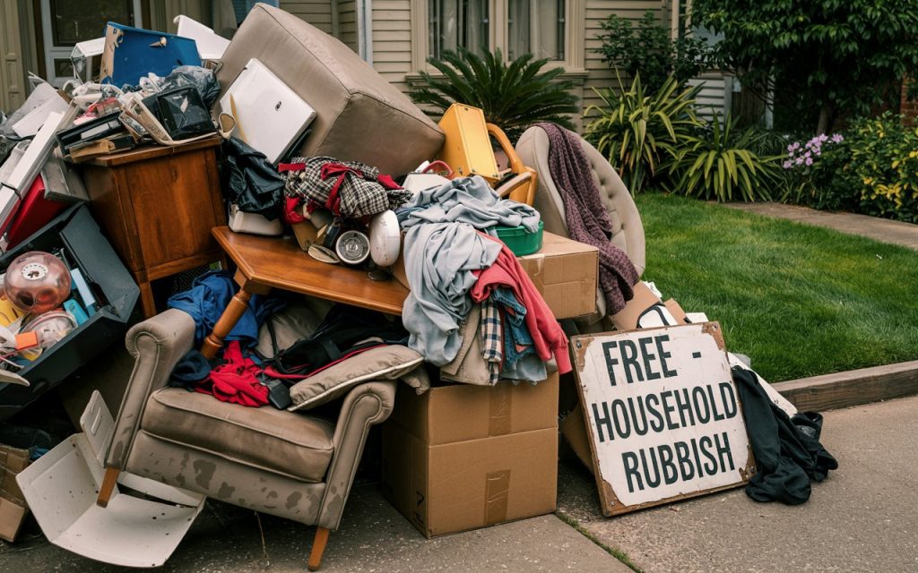 save money on household junk removal